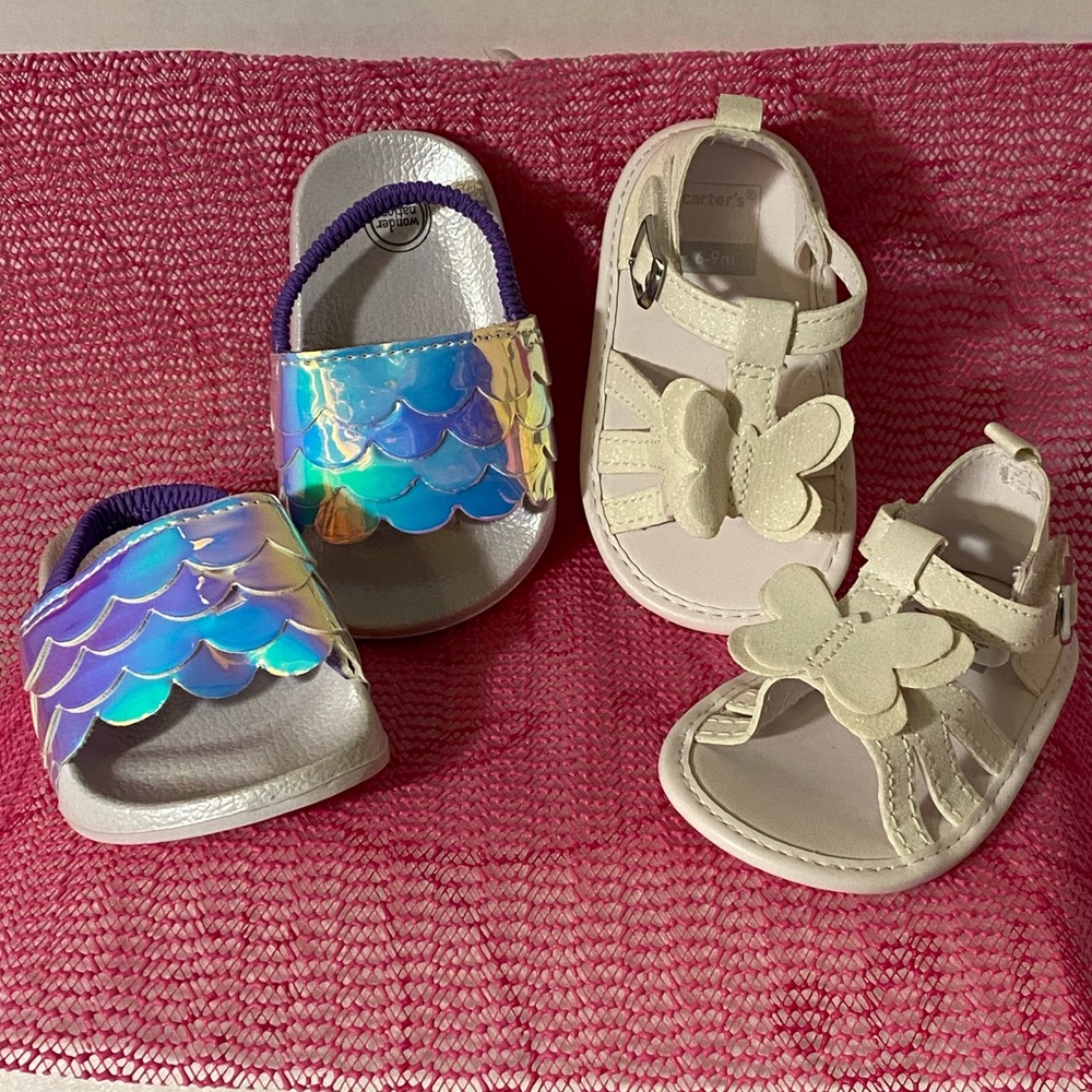 3/$20 💞 Infant Sandals Bundle - Picture 3 of 10